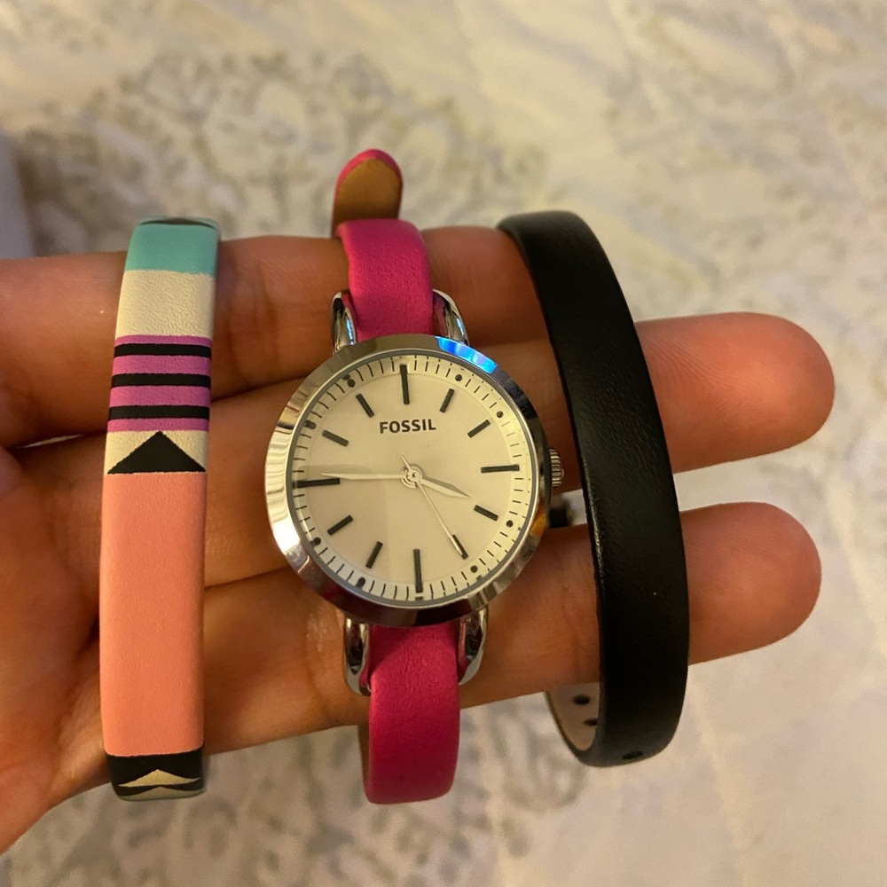 Fossil watch set